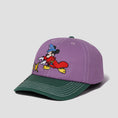 Load image into Gallery viewer, Butter Goods x Disney Sorcerer 6 Panel Cap Berry / Forest
