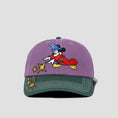 Load image into Gallery viewer, Butter Goods x Disney Sorcerer 6 Panel Cap Berry / Forest

