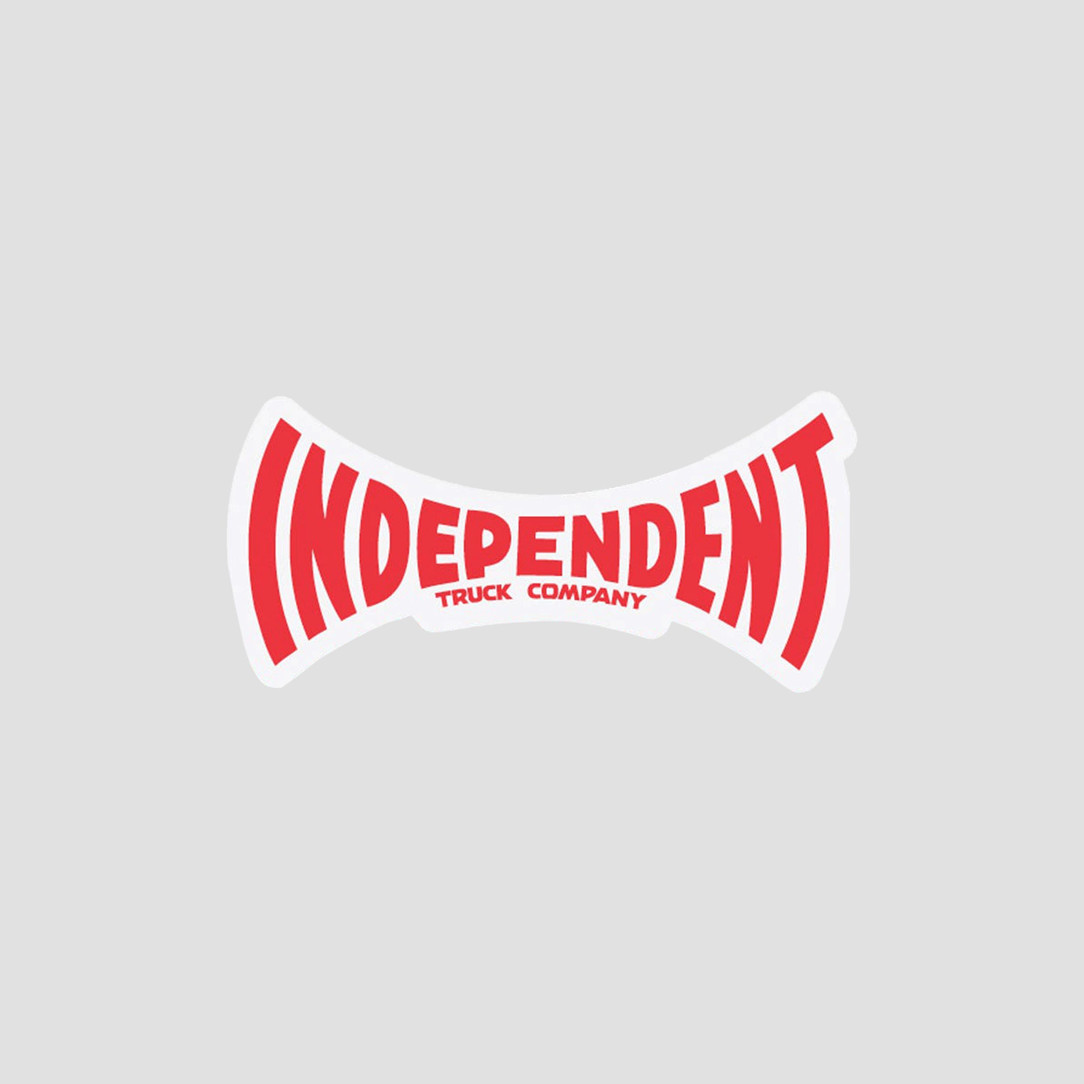 Independent Span Sticker Red