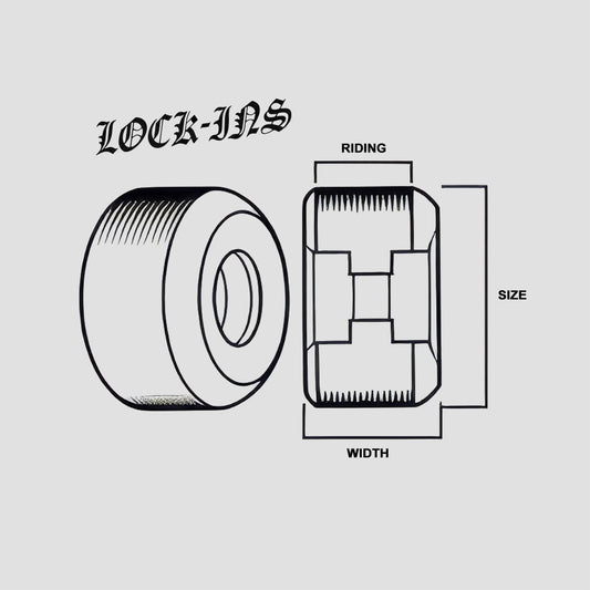 Spitfire 57mm 99DU Formula Four Lock Ins Skateboard Wheels White