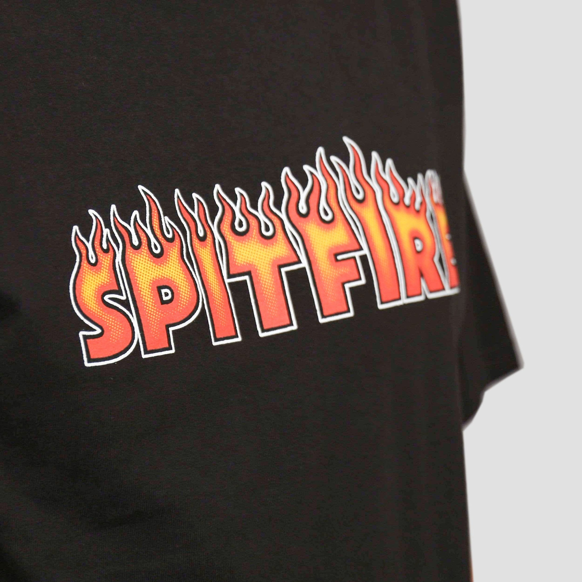 Spitfire Flash Fire T-Shirt Black