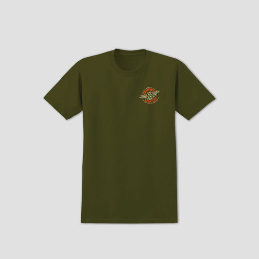 Spitfire Gonz Flying Classic T-Shirt Military Green