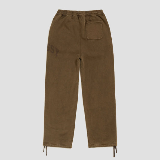 Stussy Faded Graphic Fleece Pant Olive