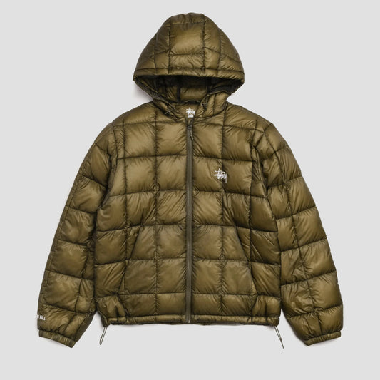 Stussy Midweight Hooded Puffer Olive