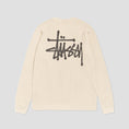 Load image into Gallery viewer, Stussy Raglan Thermal Longsleeve T-Shirt Bone

