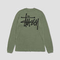 Load image into Gallery viewer, Stussy Raglan Thermal Longsleeve T-Shirt Sage
