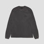 Stussy Raglan Thermal Longsleeve T-Shirt Washed Black