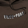 Load image into Gallery viewer, PassPort Sunken Logo Embroidery Hood Bark
