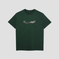 Load image into Gallery viewer, PassPort Sunken Logo Embroidery T-Shirt Forest Green

