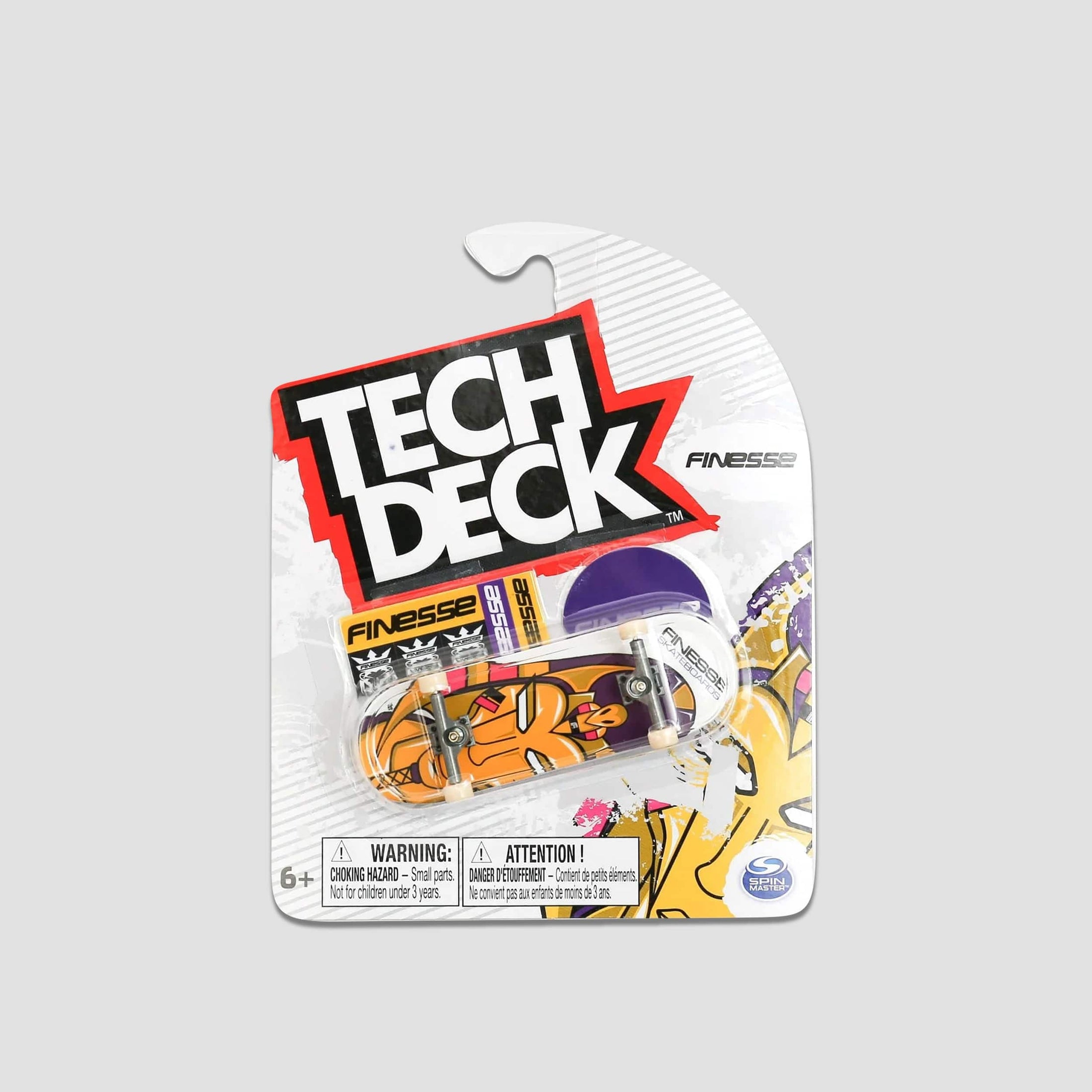 Tech Deck 96mm Finesse Team Fingerboard White