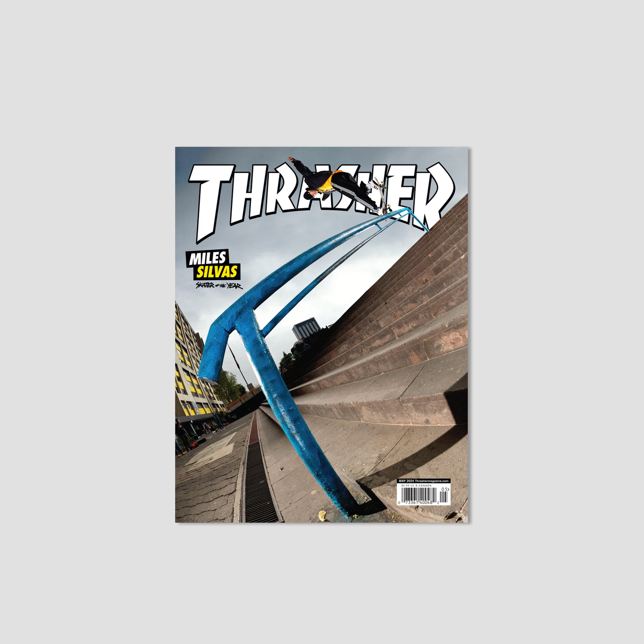 Thrasher Magazine May 2024 – Slam City Skates - Main Image