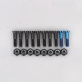 Load image into Gallery viewer, Thunder 7/8 Phillips Bolts Black / Blue
