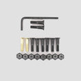 Load image into Gallery viewer, Thunder 7/8 Allen Skateboard Bolts Black / Gold
