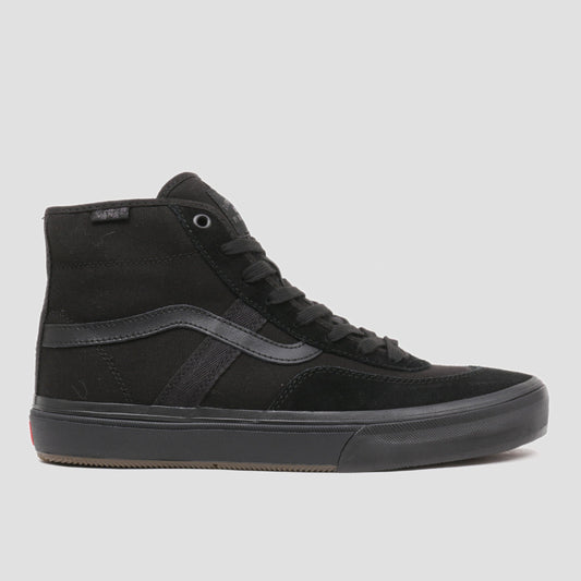Vans Crockett High Skate Shoes Black
