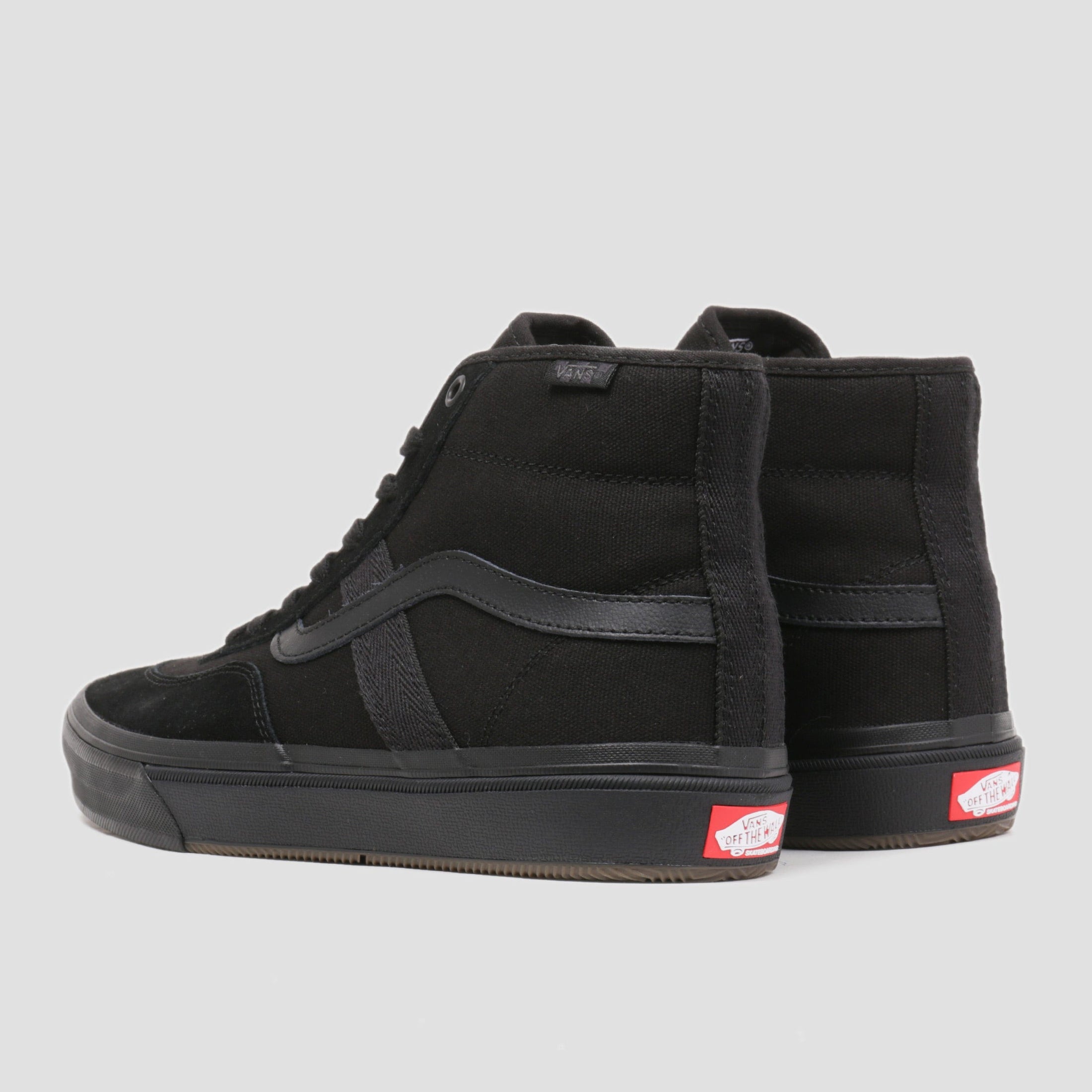 Vans Crockett High Skate Shoes Black