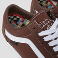 Load image into Gallery viewer, Vans Skate Old Skool Nick Michel Shoes Brown / White
