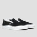 Load image into Gallery viewer, Vans Skate Slip-On Shoes Black / White
