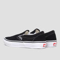 Load image into Gallery viewer, Vans Skate Slip-On Shoes Black / White
