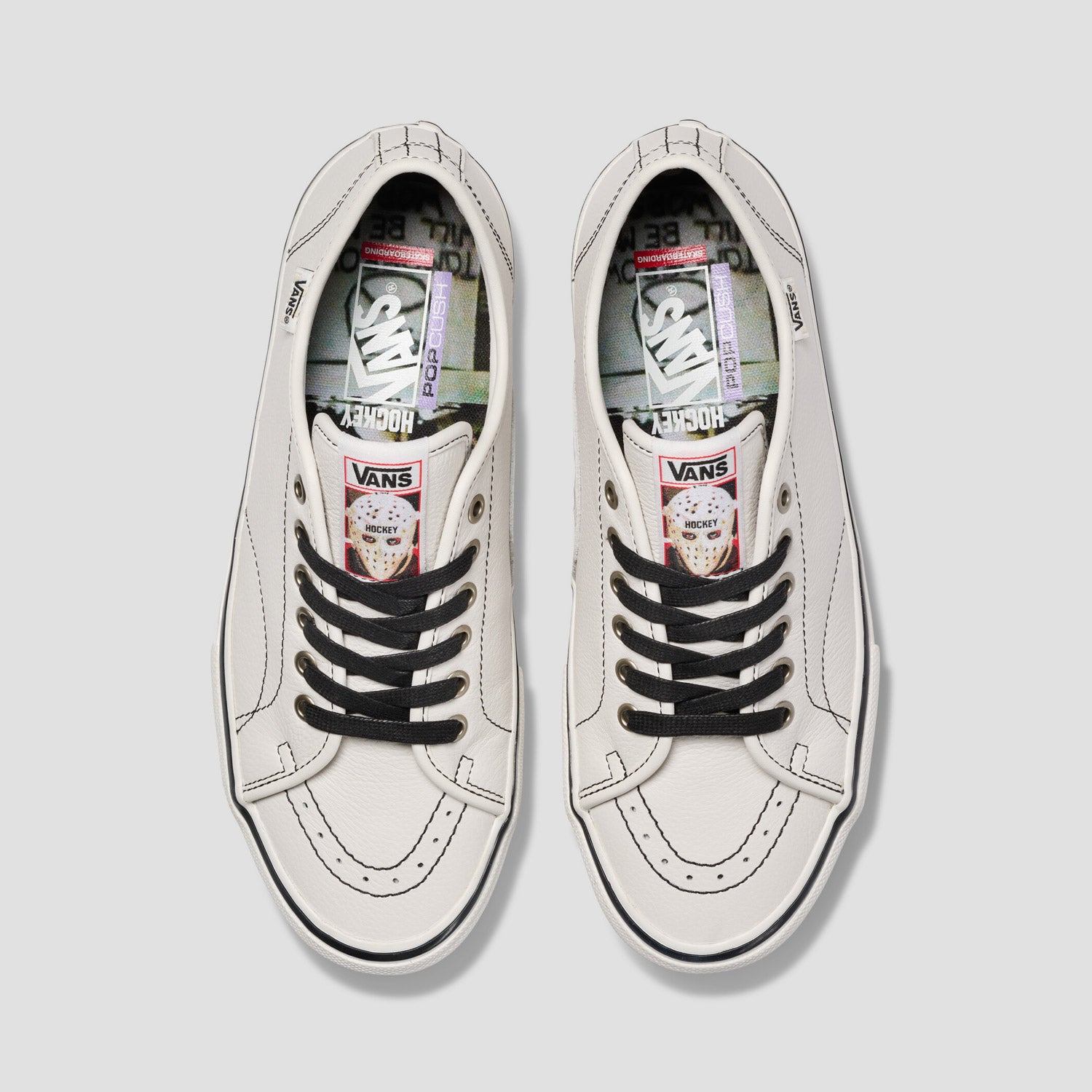 Vans X Hockey Skate AVE Classic Skate Shoes White