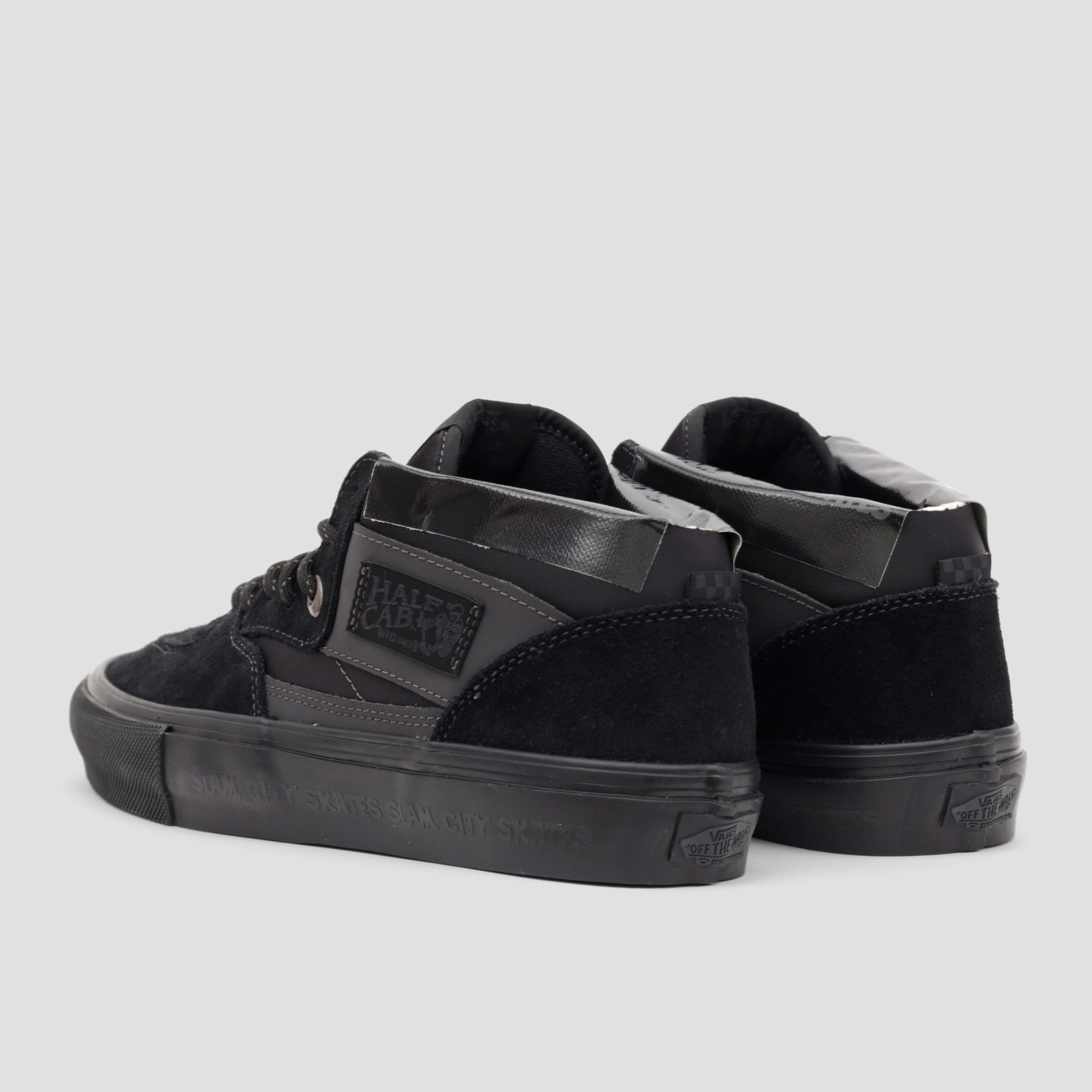 Vans X Slam City Skates X Slam Half Cab Skate Shoes Reflective Black
