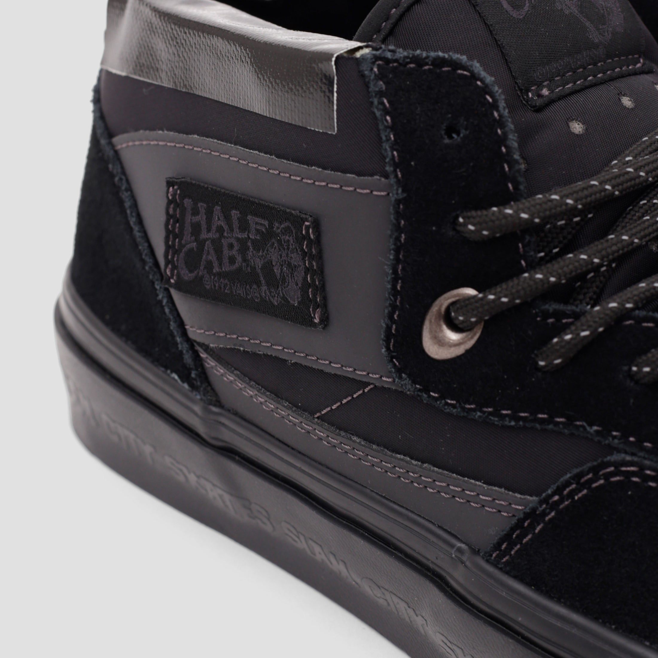 Vans X Slam City Skates X Slam Half Cab Skate Shoes Reflective Black