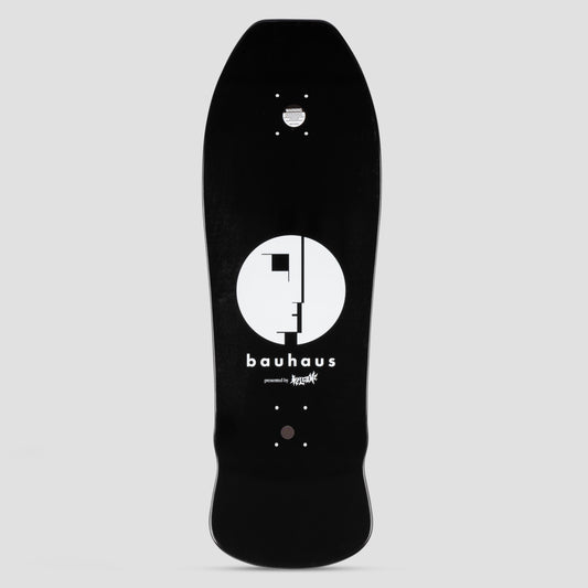 Welcome x Bauhaus 10.0 Mask on  Early Grab Skateboard Deck Black Dip