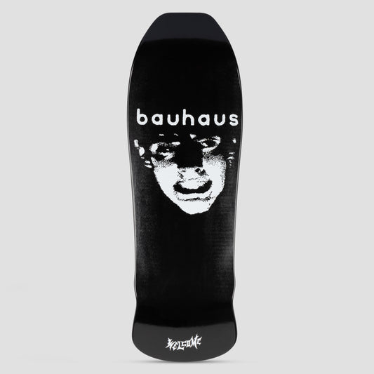 Welcome x Bauhaus 10.0 Mask on  Early Grab Skateboard Deck Black Dip