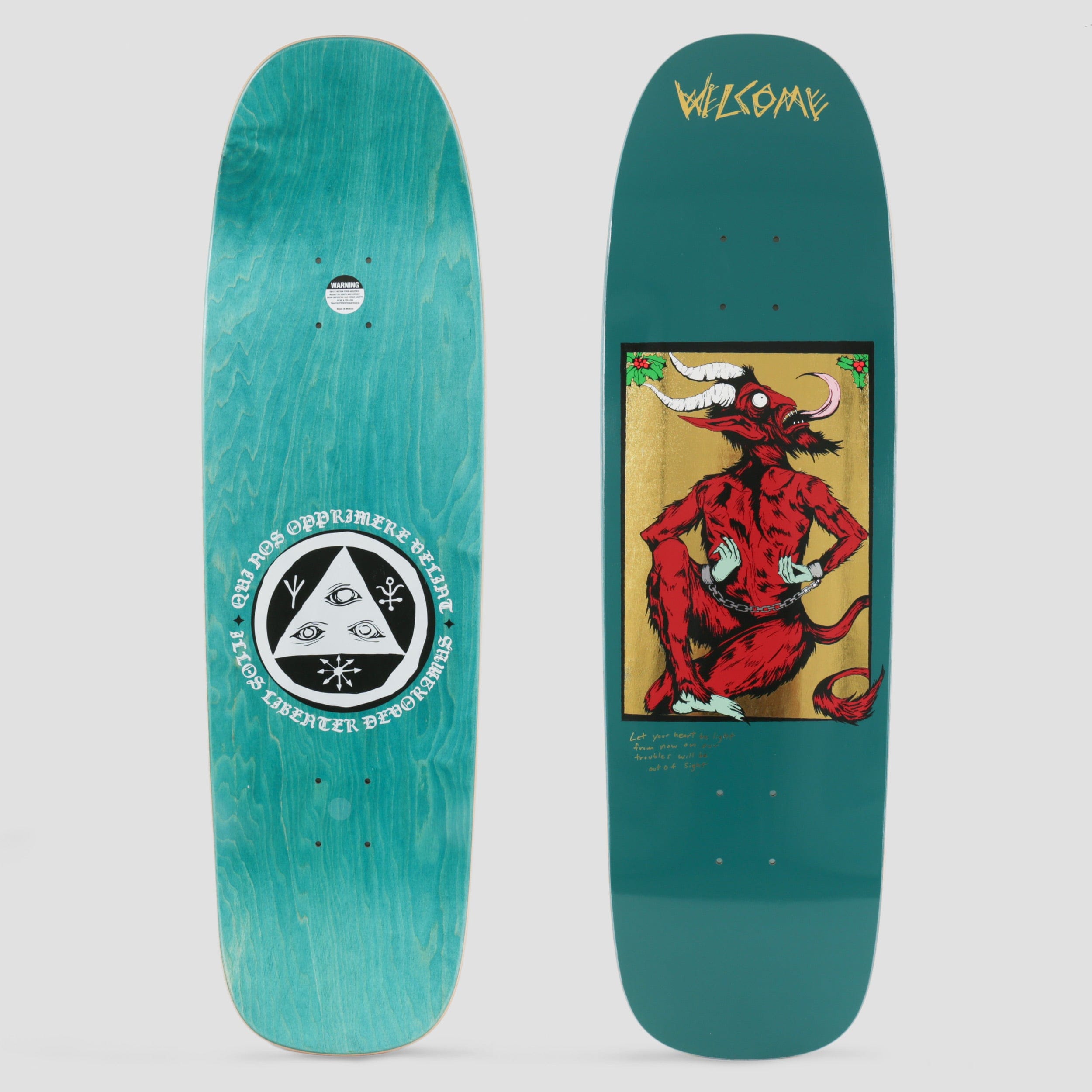 笑*笑様 skateboard isle World Industries Flushed 8.1