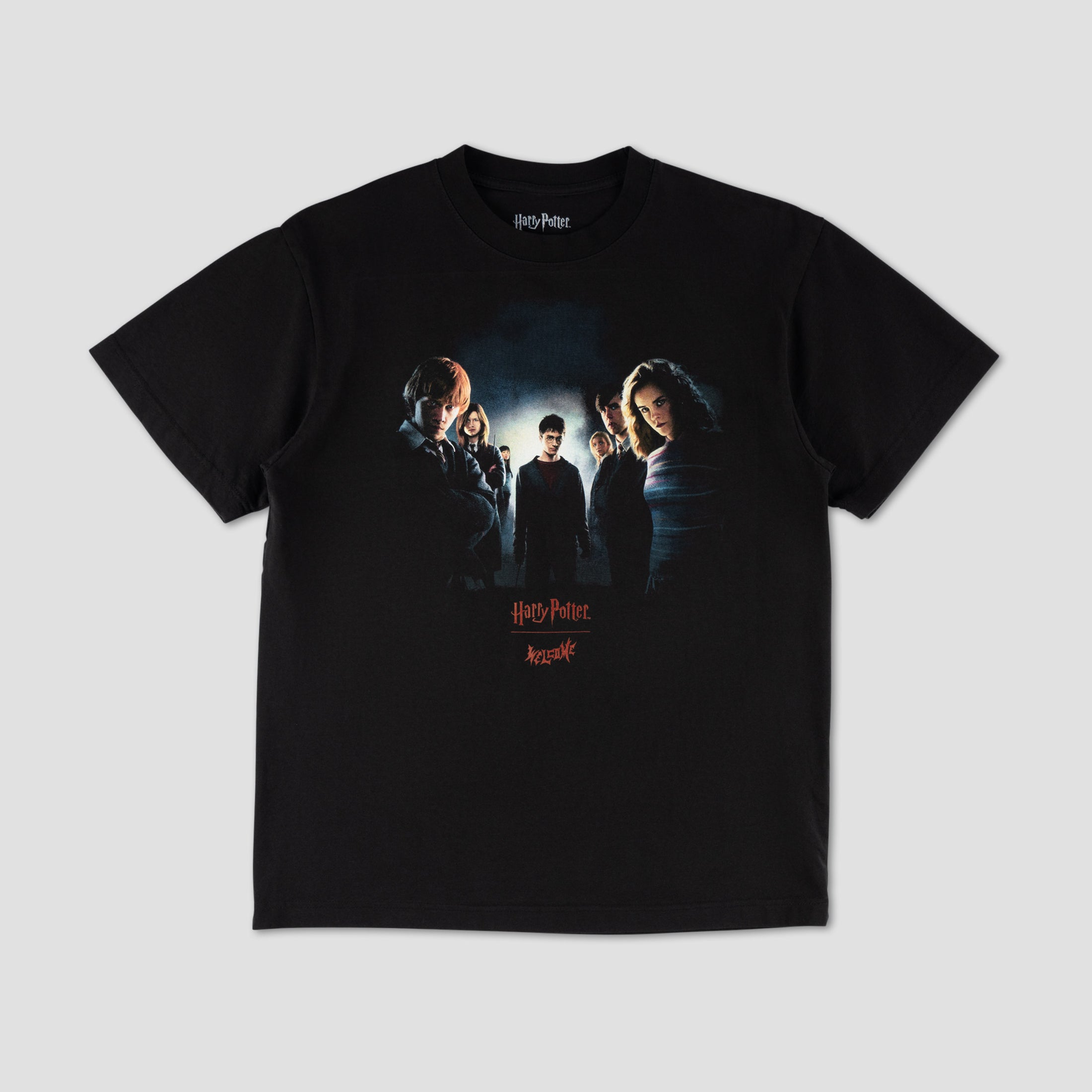 Welcome X Harry Potter Army Boxy T-Shirt Black