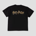 Load image into Gallery viewer, Welcome X Harry Potter Arrival Boxy T-Shirt Black
