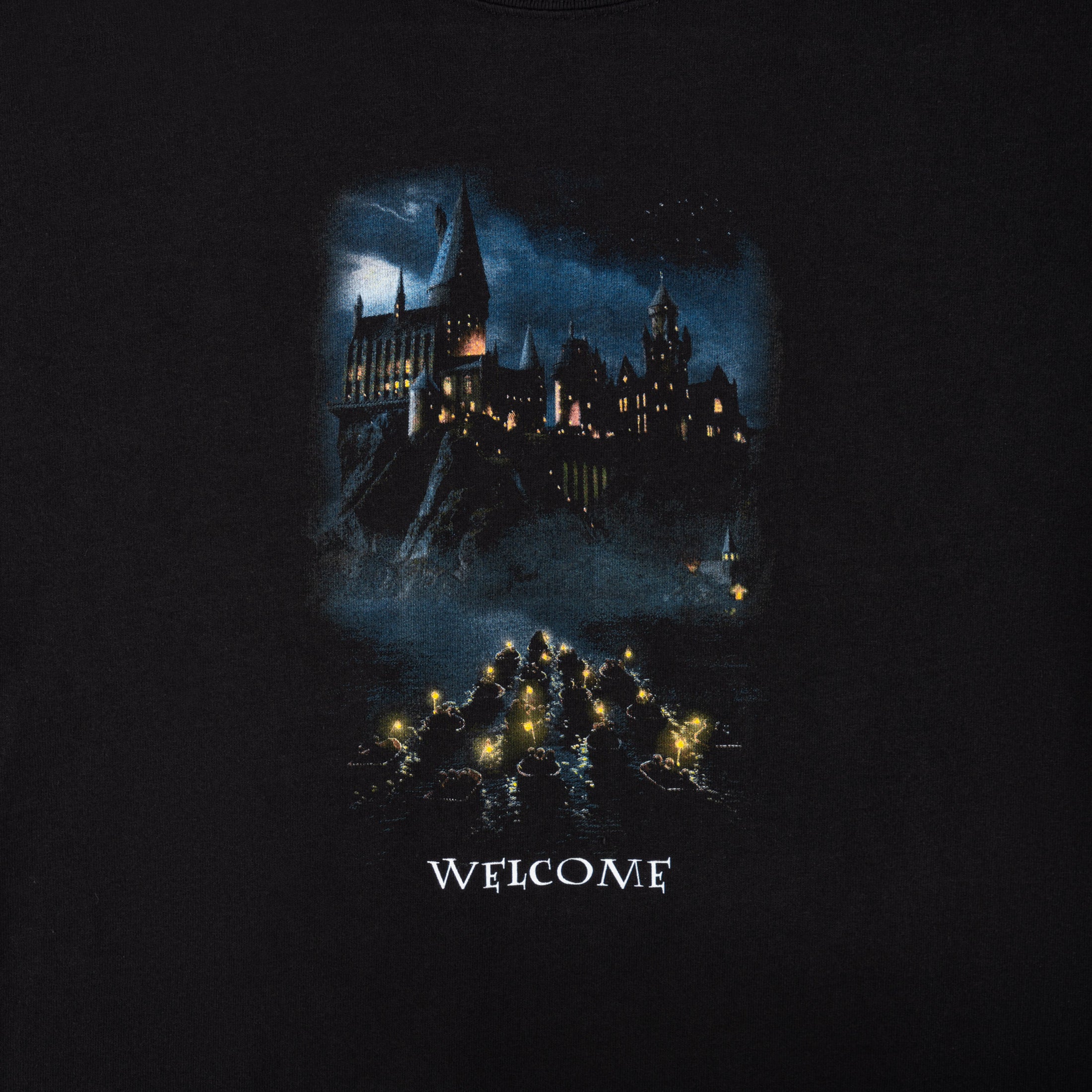Welcome X Harry Potter Arrival Boxy T-Shirt Black