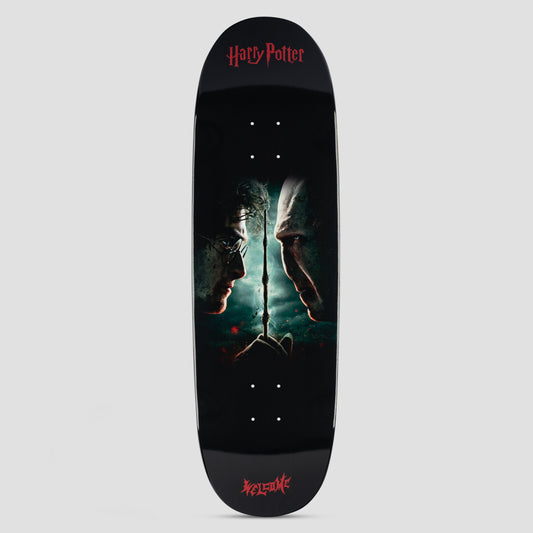 Welcome X Harry Potter 9.5 Finale Skateboard Deck Black Dip