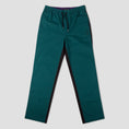 Load image into Gallery viewer, Welcome Dark Wave Split Colour Elastic Pant Black / Dark Teal
