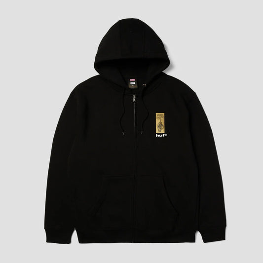 HUF X Marvel Arachknight Full Zip Hood Black