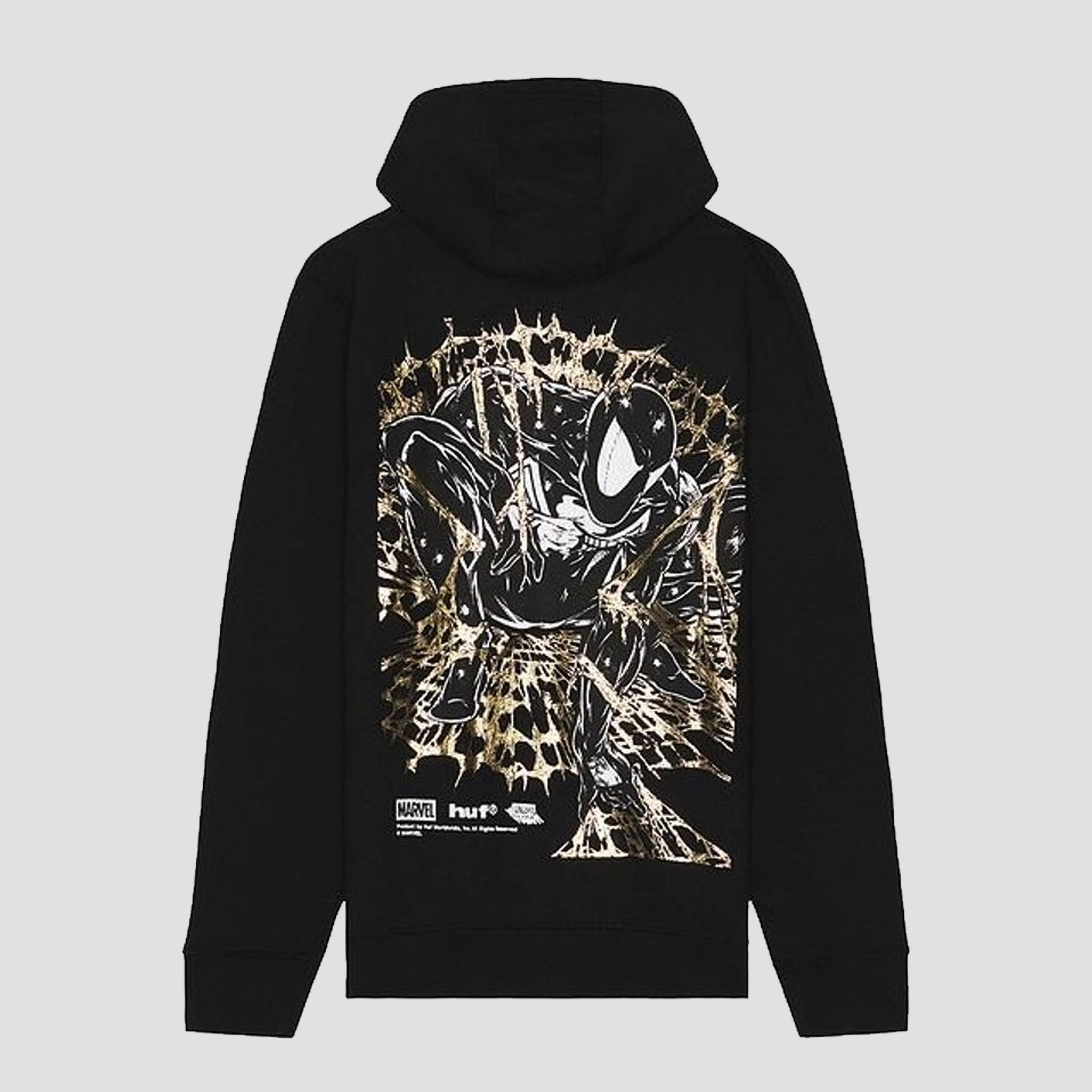 HUF X Marvel Arachknight Full Zip Hood Black