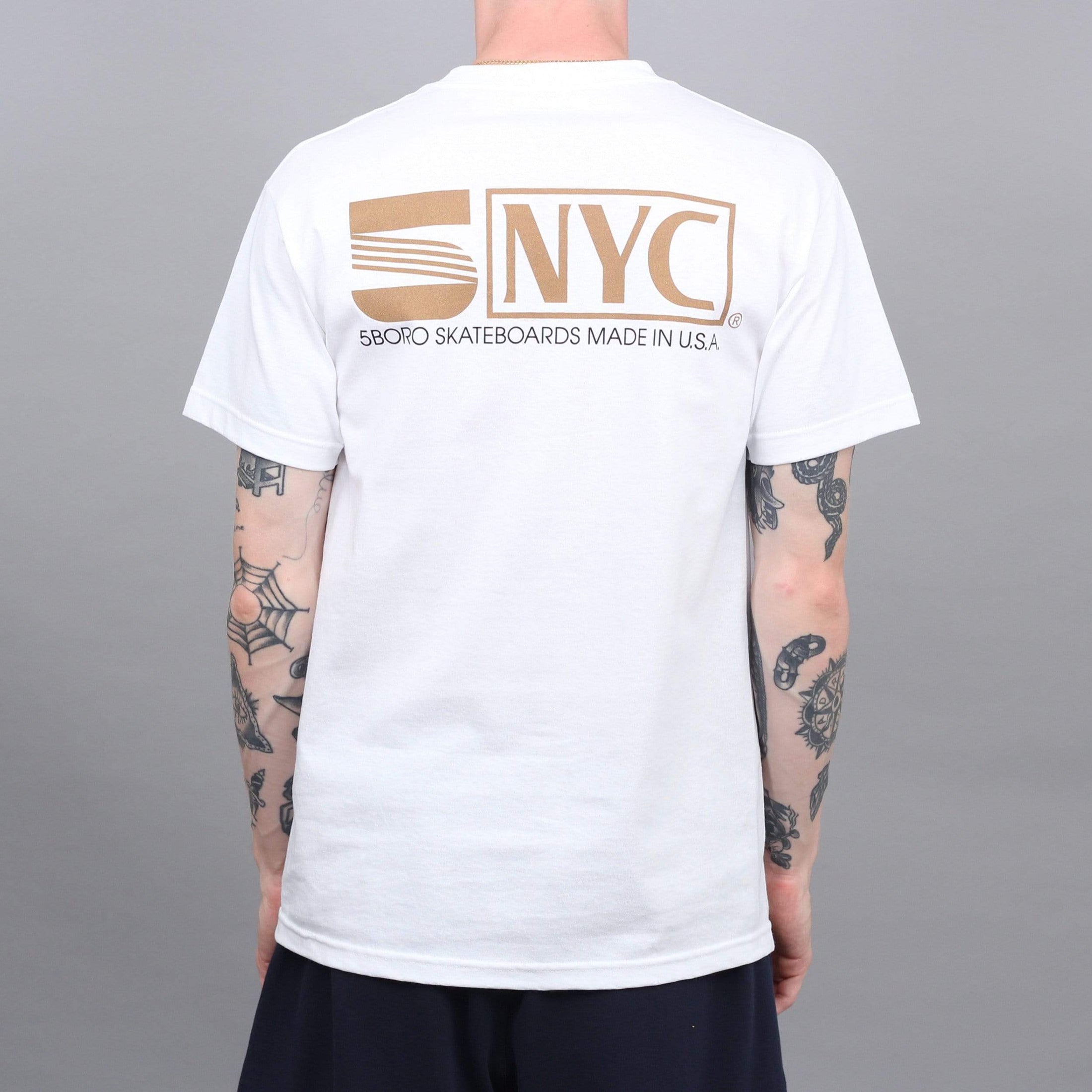5Boro VHS T-Shirt White
