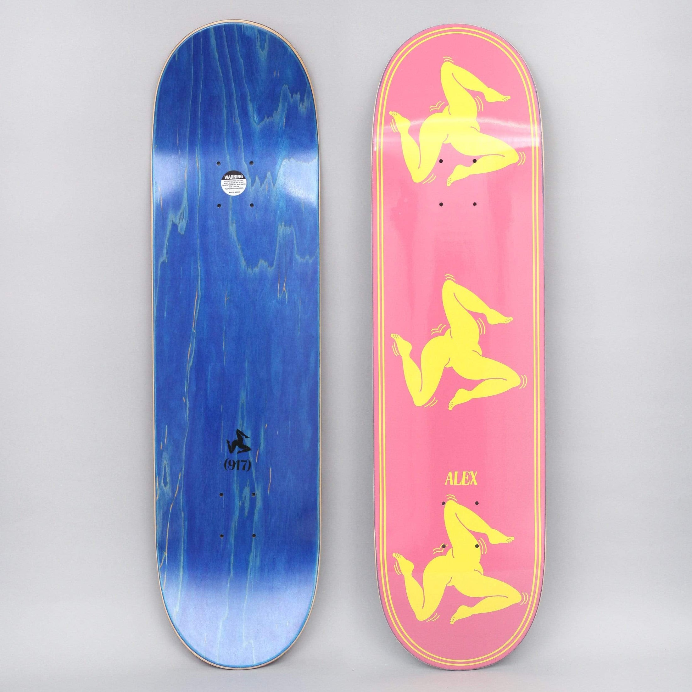 917 8.38 Alex Legs Skateboard Deck Pink