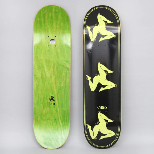917 8.5 Cyrus Legs Skateboard Deck Black