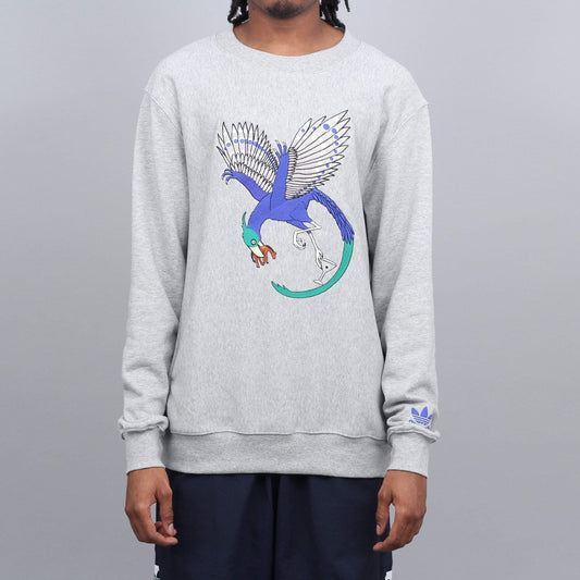 adidas X Alltimers Crew Medium Grey Heather