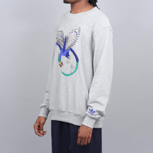 adidas X Alltimers Crew Medium Grey Heather