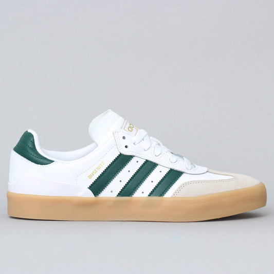 adidas Busenitz Vulc RX Shoes FTWR White / Collegiate Green / Gum3