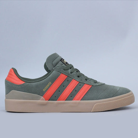 adidas Busenitz Vulc Shoes Base Green / Raw Amber / Gum4