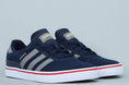 Load image into Gallery viewer, Adidas Busenitz Vulc Shoes Collegiate Navy / Ch Solid Grey / Scarlet
