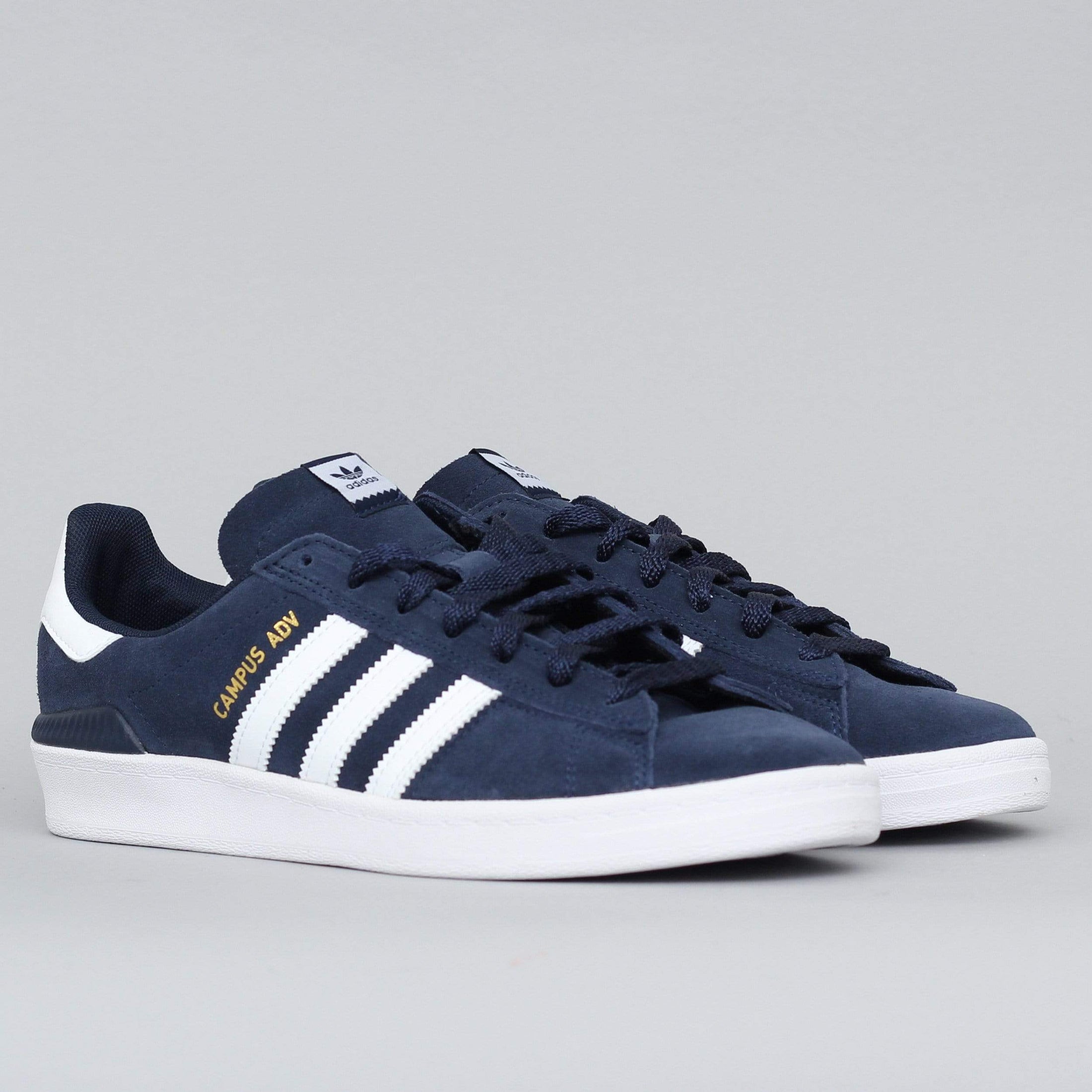 adidas Campus Advance Shoes Collegiate Navy / Footwear White / Footwear White