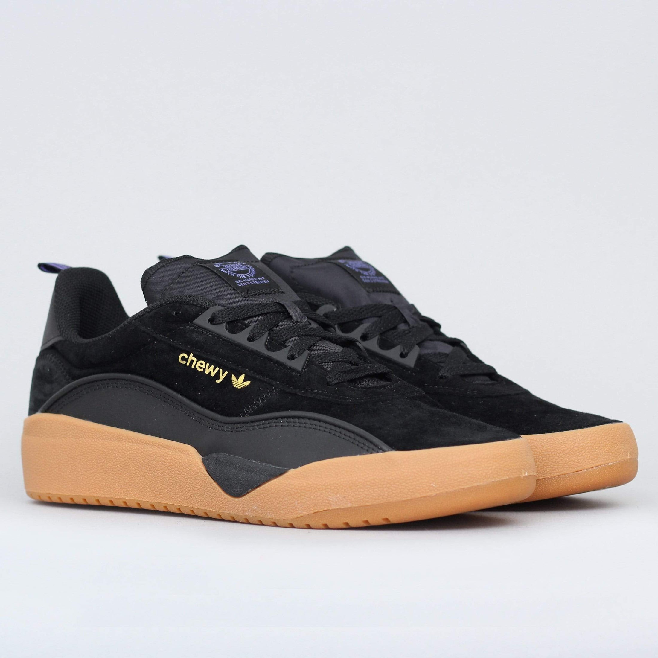 adidas Liberty Cup Chewy Cannon Shoe - Core Black / Gold Metallic / Gum 2
