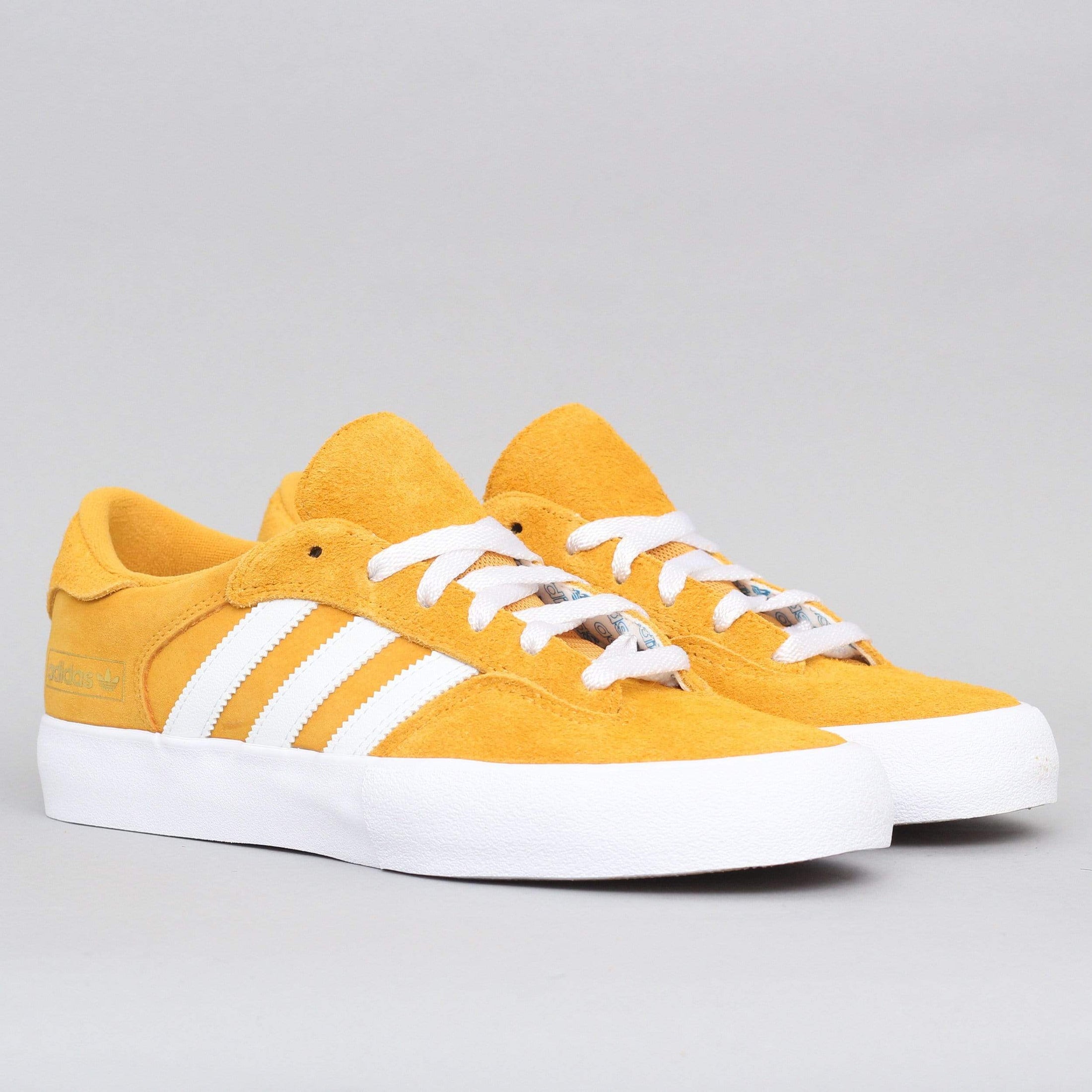 adidas Matchbreak Super Shoes Tactile Yellow / Footwear White / Gold Metallic