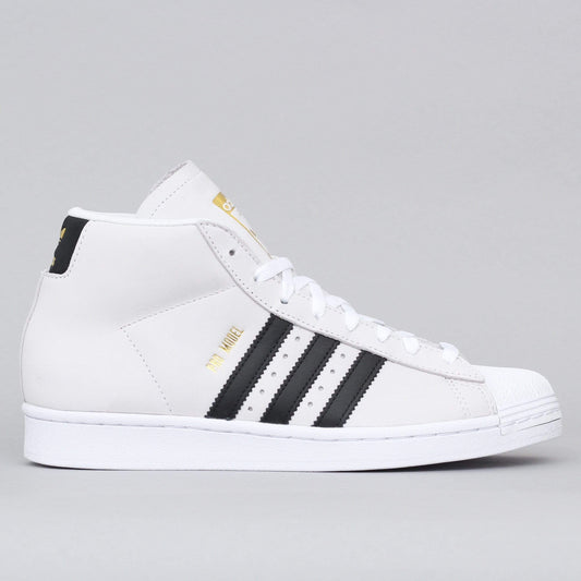 adidas Pro Model Shoes Footwear White / Core Black / Gold Metallic