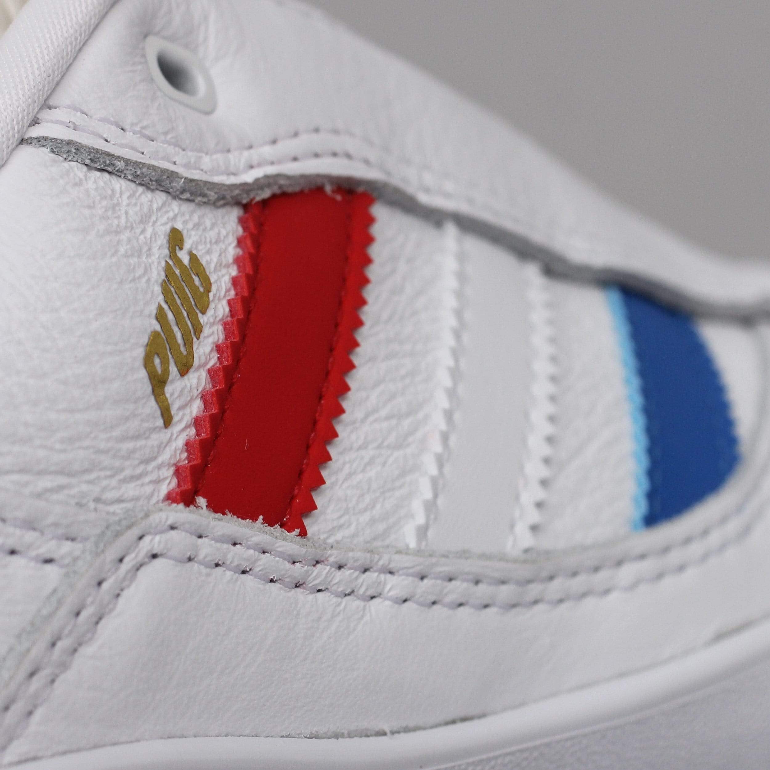 adidas puig white blue red
