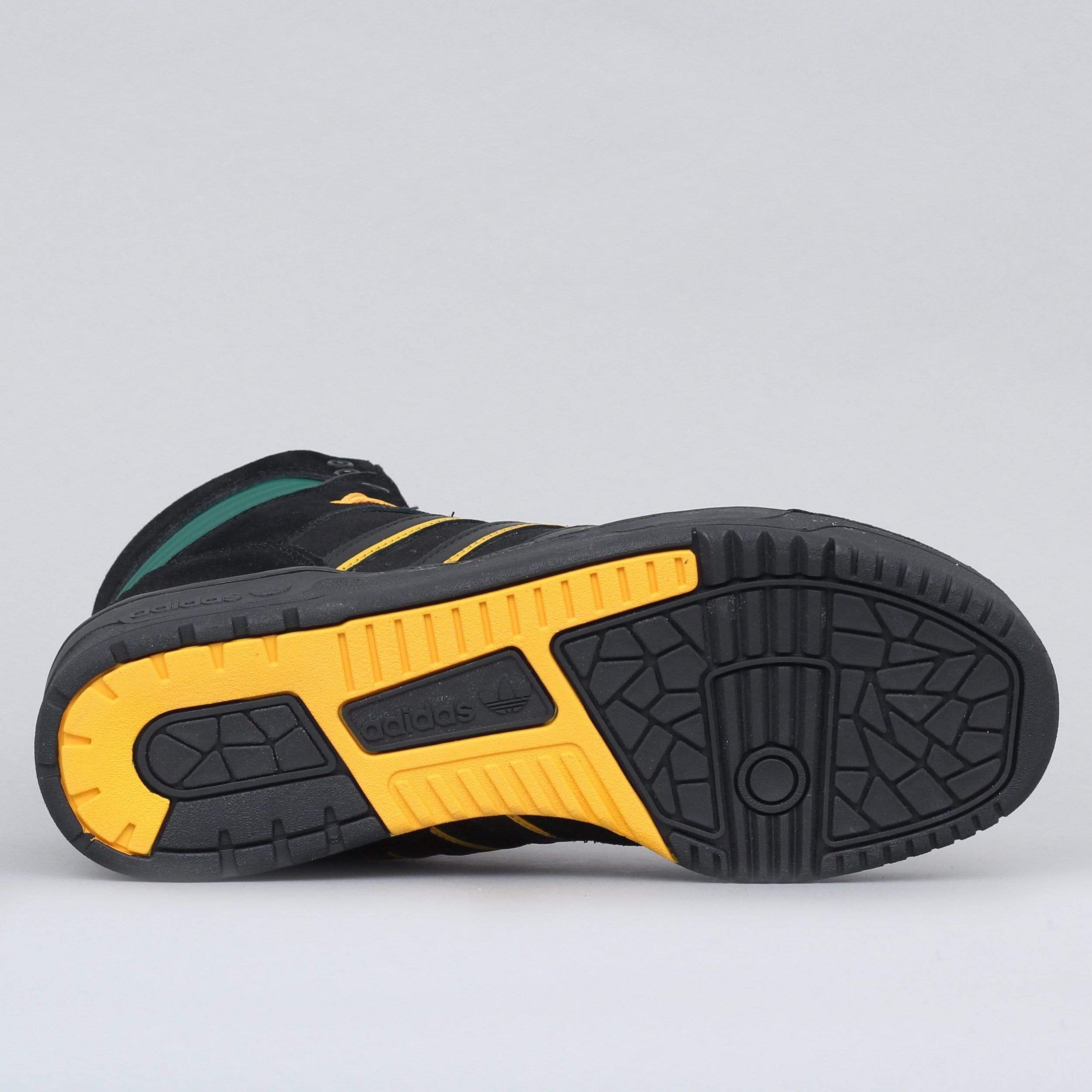adidas Rivalry Hi OG X Na-Kel Shoes Core Black / Collegiate Gold / Collegiate Green