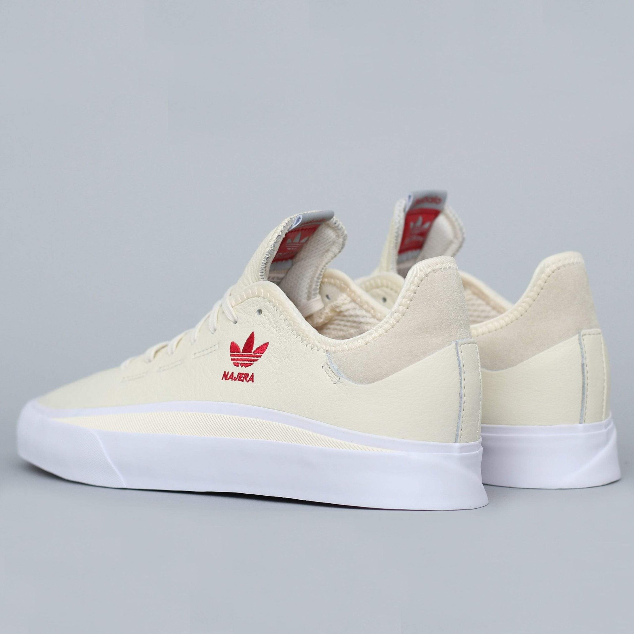 adidas Sabalo Najera Shoes Cream White Footwear White Power Red
